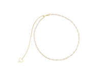 Collana Maman et Sophie Donna in Argento Perla RCCMBPE